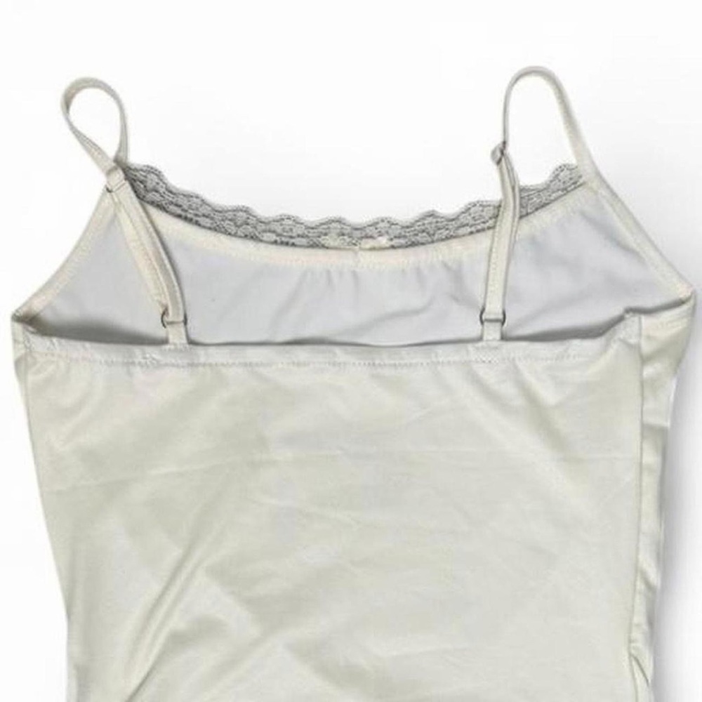 Y2K Coquette Deer Graphic Lace Bow Cami XS Cottage Tank Brandy Melville Style - Picture 7 of 8